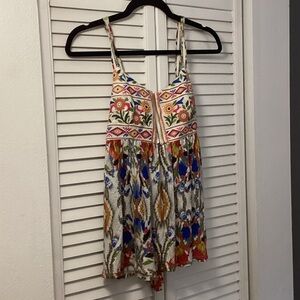 Colorful Embroidered Women's Blouse